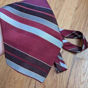 Murano 4" Necktie - Red/Maroon/Burgundy/Grey/Silver/Black